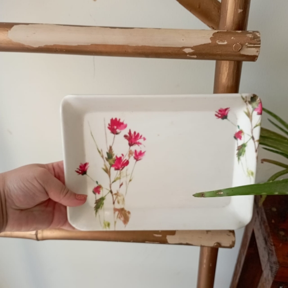 Home Centre Floral Serving Tray - Picture 6 of 10